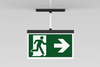 Emergency lighting AXCP anthracite 