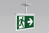 Emergency lighting AXEP white
